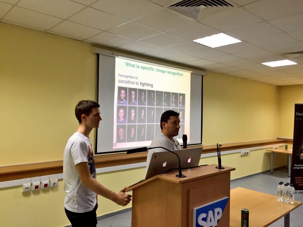 Georgi & Georgi presenting at SAP Labs Bulgaria