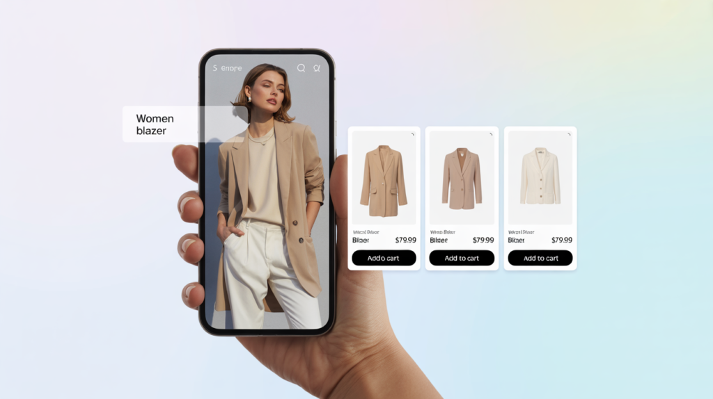 Product search by image