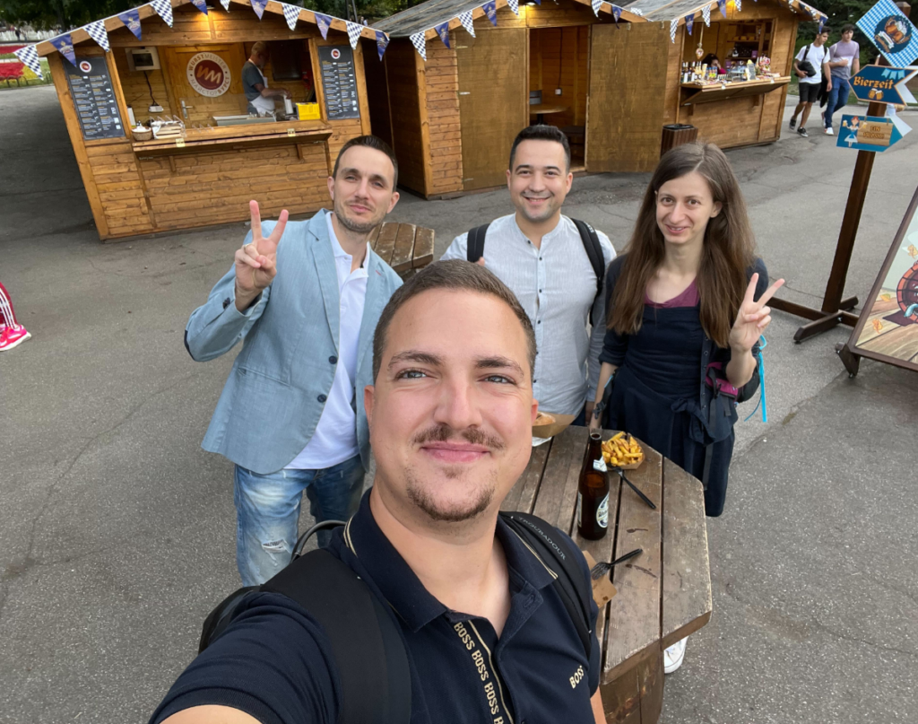 Imagga team at CounteR Technical Meeting