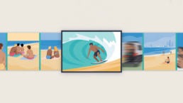 Scene analysis for video moderation